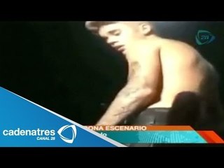 Download Video: Justin Bieber es golpeado en Brasil y abandona el escenario / Justin Bieber is attacked in Brazil