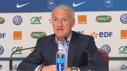 Bleus - Deschamps : "Lemar évolue dans une position un peu différente à l'Atlético"