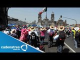 Campesinos preparan marcha en la Ciudad de México (VIDEO) / Marchas 2013