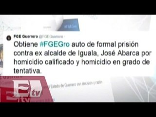 José Luis Abarca recibe auto de formal prisión / Martin Espinosa