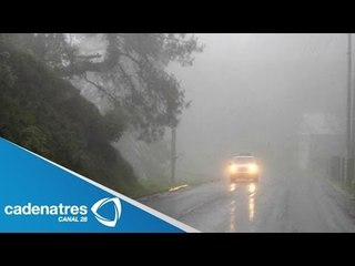 Chiapas en alerta naranja por por Frente Frío Número 12