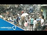 Filipinas fija 2 mil 500 muertos por paso de tifón Haiyan; hay desesperación por falta de ayuda