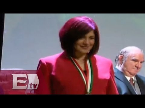 Gloria Contreras recibió la medalla Tomás Perrín / Excélsior Informa