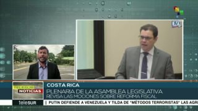 Costa Rica: AN revisa mociones sobre la reforma fiscal