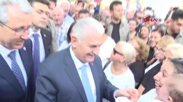 İzmir TBMM Başkanı Yıldırım Ege Ünv. Sağlık Yerleşkesi Açılış Töreni'nde