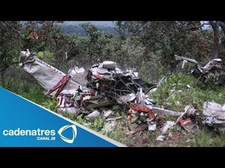 Se desploma avioneta en sierra de Veracruz; dos muertos