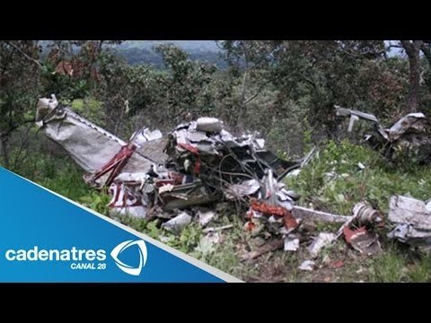 Se desploma avioneta en sierra de Veracruz; dos muertos