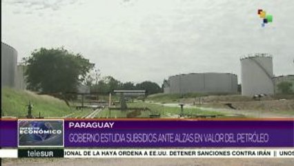 Paraguay estudia subsidios ante alzas en valor del petróleo
