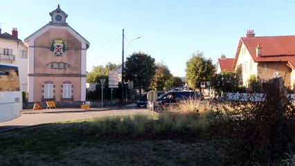 Travaux rue du Général-Leclerc à Remiremont : circulation dense mais fluide en fin de journée