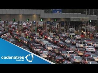 ÚLTIMA HORA: Carretera Cuernavaca- México presenta seria carga de tráfico (VIDEO)