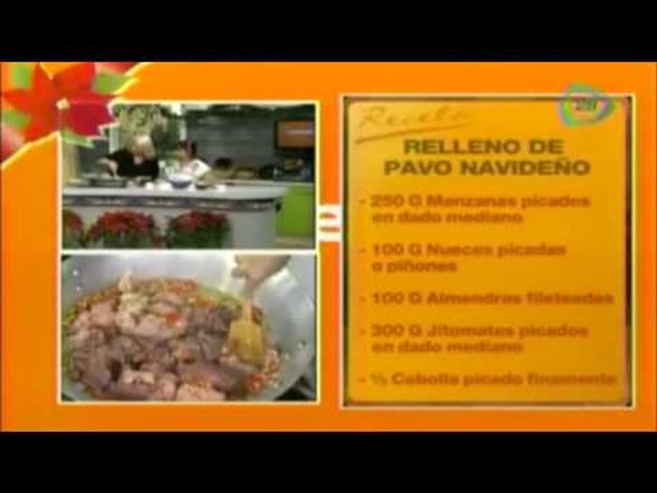 Relleno de pavo navideño / Rello de pavo fácil y rápido
