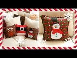 ¿Cómo hacer cojines navieños? / Decoraciones navideñas / Nuestro Día