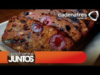 Fruit Cake sin vino / Receta de Fruit Cake