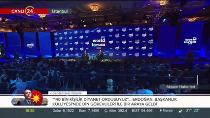 Başkan Erdoğan, TRT World Forum'da