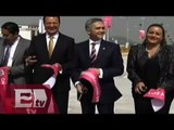 Mancera entrega puentes vehiculares en Circuito Interior / Vianey Esquinca