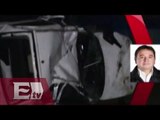 Fuerte accidente en Circuito Exterior Mexiquense deja una persona muerta
