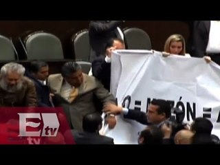 Pleito en la Cámara de Diputados / Excélsior informa