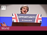 Theresa May's dance of confidence at conference