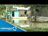 Lluvias inundan varias localidades de Tabasco; piden declaratoria de emergencia para comunidades