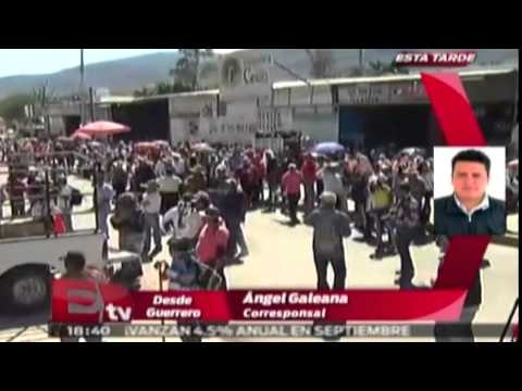 Movilizaciones en Guerrero en exigencia de la aparición de normalistas / Nacional
