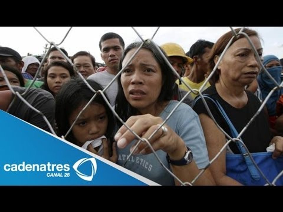 Reconocen que es lenta la ayuda para Filipinas...