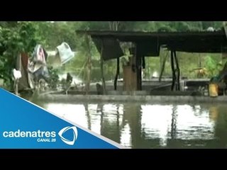 Lluvias desbordan varios ríos en Tabasco; hay 6 municipios con declaratoria de emergencia