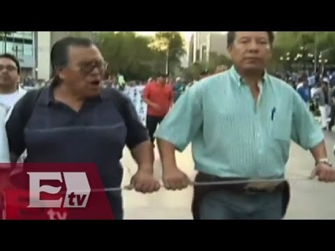 Ciudad de México se prepara para la Marcha por Ayotzinapa / Excélsior informa