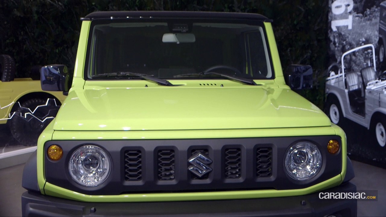 Suzuki Jimny : le mini Mercedes Classe G de Suzuki - En direct du Mondial de Paris 2018