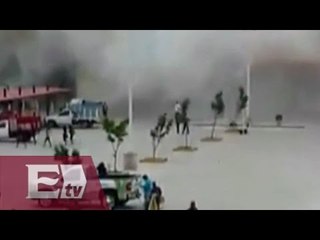 Incendian y saquean comercios de Chiapas durante marcha por Ayotzinapa / Titulares de la tarde