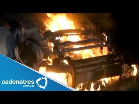Pobladores de Chalco queman patrullas para demandar seguridad ante secuestros