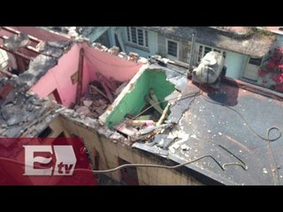 Fuerte explosión colapsa el techo de vivienda, deja 8 heridos / Comunidad con Óscar Cedillo