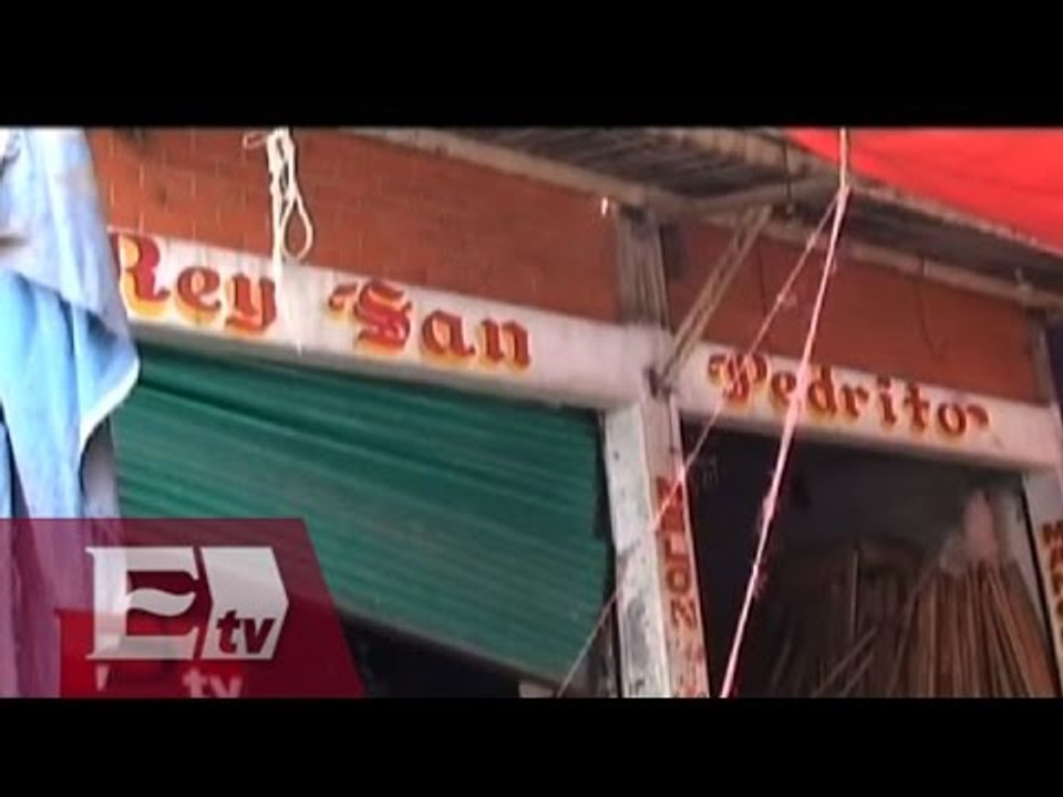 Fuerte explosión en central de abastos de Ecatepec / Martín Espinosa