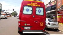 Homem é socorrido pelo Siate na Rua Maranhão