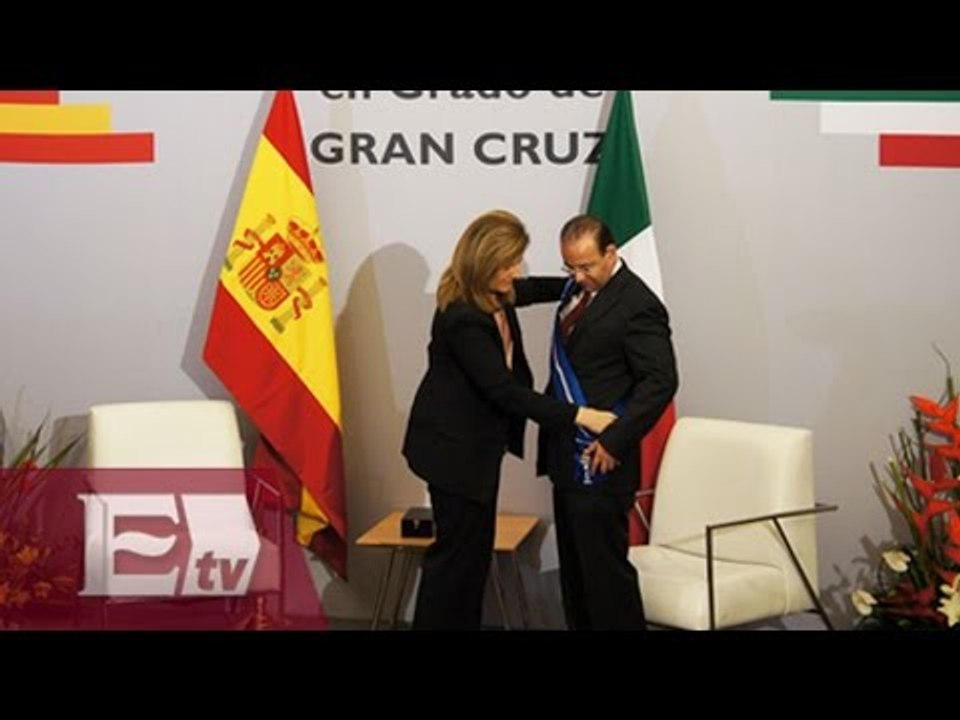 España condecora al secretario del Trabajo de México / Excélsior Informa