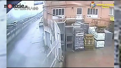 Il nuovo video sul crollo del ponte Morandi diffuso dalla Guardia di Finanza - Notizie.it