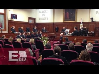 Corte rinde homenaje luctuoso a ministro Sergio Valls / Nacional