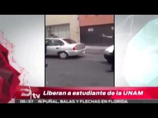 Liberan a estudiante de la UNAM por falta de pruebas / Vianey Esquinca