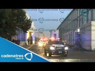 Realizan operativo de seguridad para trasladar a El Ponchis al AICM