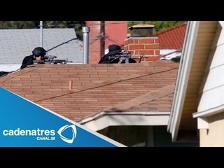 Hombre se atrinchera con rehenes en California, hay dos heridos