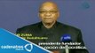Presidente sudafricano Jacob Zuma anuncia la muerte de Nelson Mandela