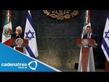 Israel y México firman acuerdos para el desarrollo de ambas naciones