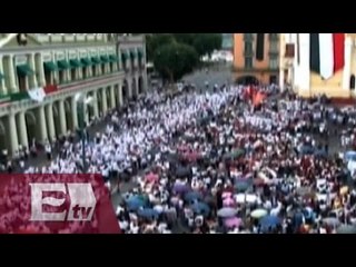 Violencia y destrozos en Chilpancingo durante marcha 1DMX / Pascal Beltrán