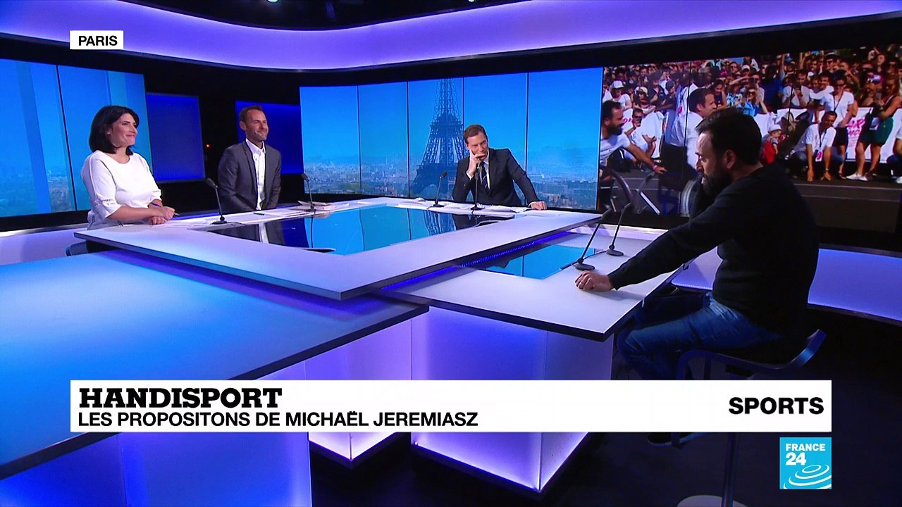 Michaël Jeremiasz sur FRANCE24 : "On est invisible dans les médias !"