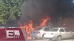 CETEG y normalistas queman patrullas en Fiscalía de Guerrero / Excélsior Informa