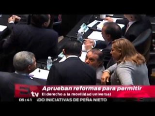 Aprueban reformas para permitir el derecho de movilidad universal / Vianey Esquinca