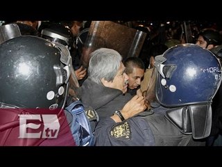 Detenidos en marcha del 1 de diciembre fueron trasladados al Reclusorio Norte / Nacional