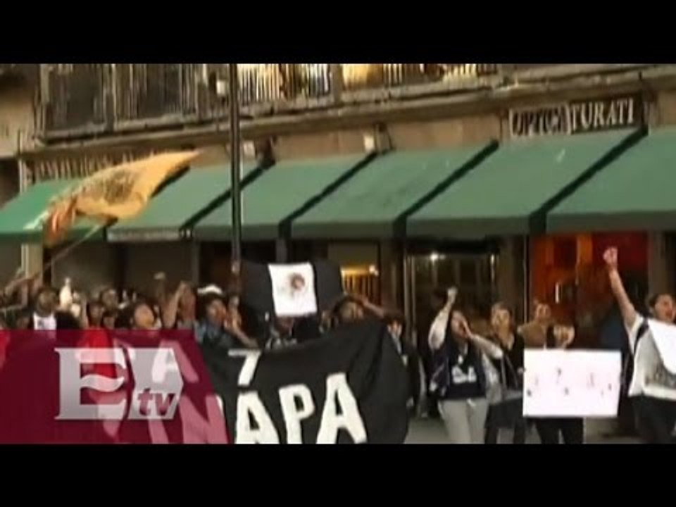 Marcha 1DMX: Contingentes marcharon del Zócalo al Ángel / Vianey Esquinca