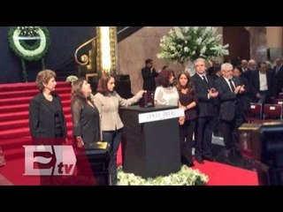 Rinden homenaje al escritor Vicente Leñero en Bellas Artes / Martín Espinosa