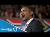 Obama, orador en los funerales de Mandela / Funeral de Nelson Mandela