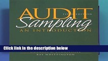 [P.D.F] Audit Sampling 5e: An Introduction [E.P.U.B]